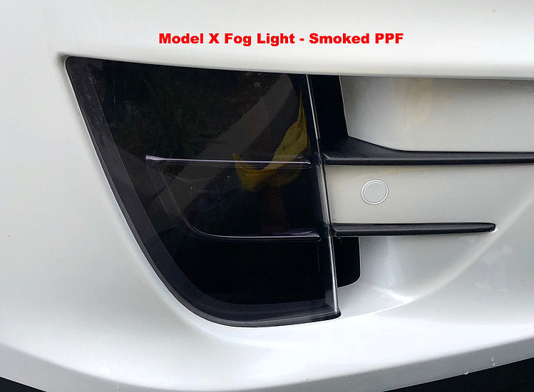 Model X Headlight &amp; Fog Light Protection Film (Set of 4) - Clear or Smoked