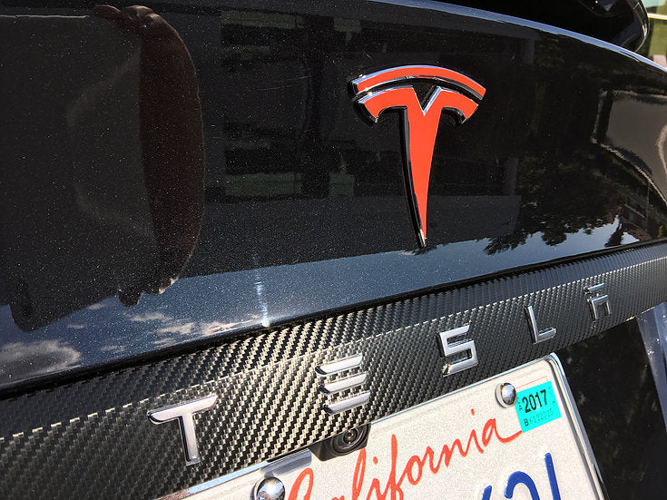 Model S Tailgate Applique Vinyl Wrap - Variety*