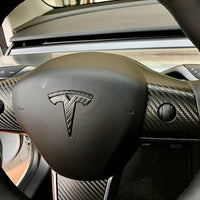 Model 3 & Y Steering Wheel Vinyl Accent Wraps