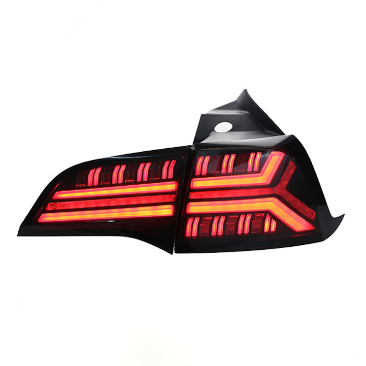 Model 3 &amp; Y* Knight-Rider LED Tail Light Upgrades (1 pair) 3 Styles