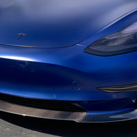 Model 3 Front Lip Gen. 2 - Real Molded Carbon Fiber