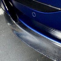 Model 3 Front Lip Gen. 2 - Real Molded Carbon Fiber