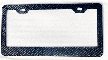 License Plate Frame - Real Molded Carbon Fiber