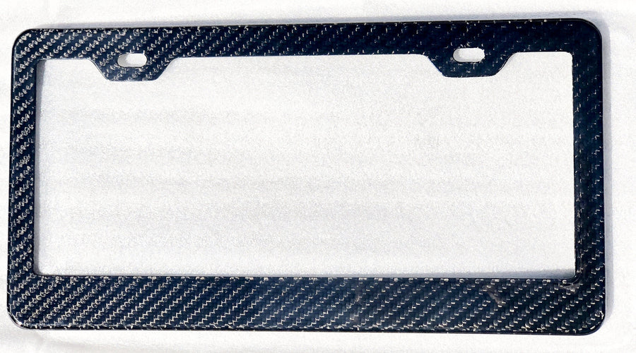 License Plate Frame - Real Molded Carbon Fiber