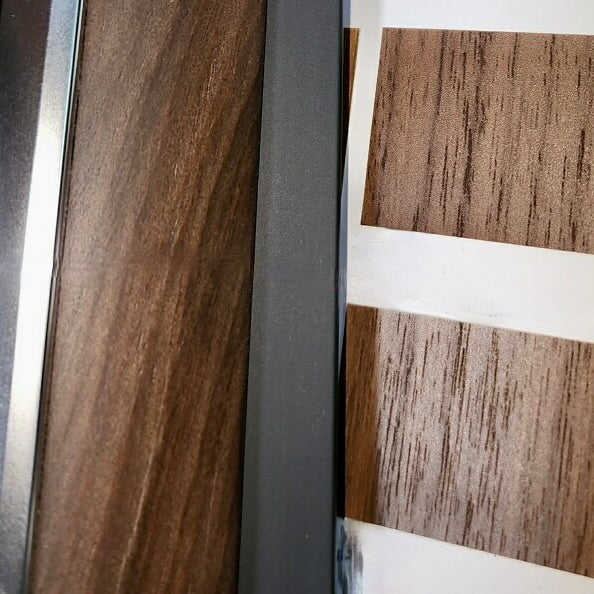 2021+ | Model S & X Yoke Steering Wheel Wood Accent Overlays
