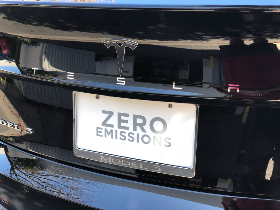 Model 3 Tailgate Applique' Vinyl Strip Accent