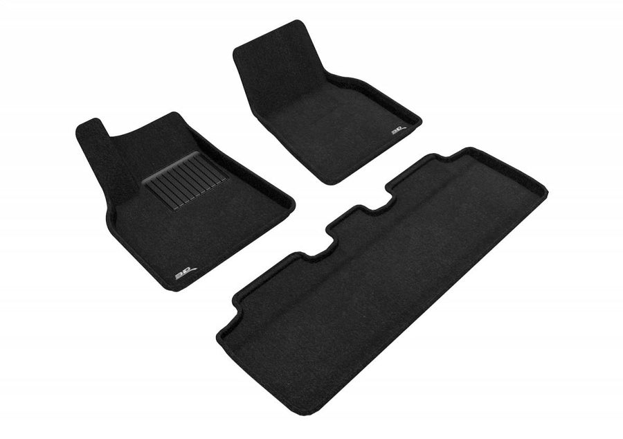 Model Y MAXpider 3D ELEGANT Carpet Floor Mats 