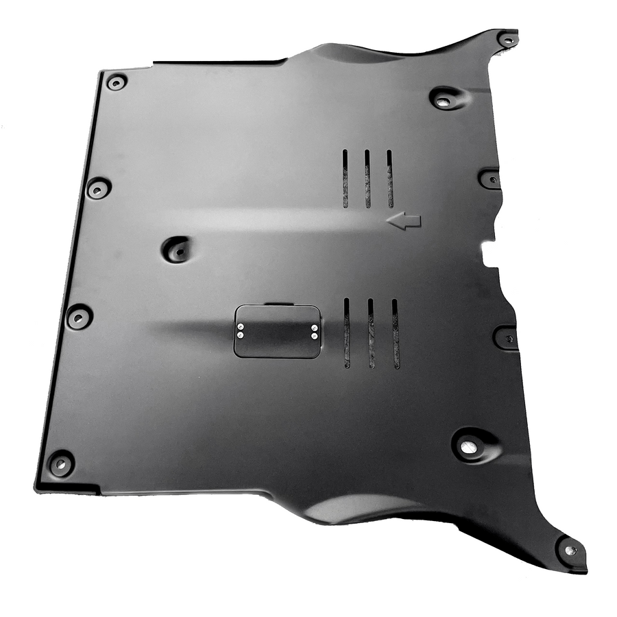 Model 3 Skid Plates - Aluminum with Road Noise Reducing Urethane Insulation