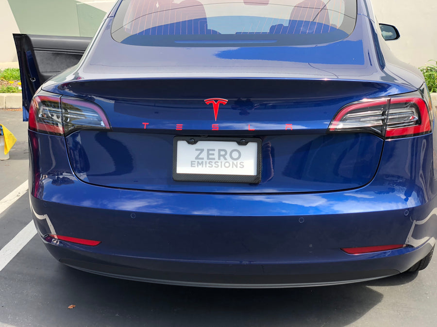 Model 3 & Y Tailgate Applique TESLA Letters (Franz Style)